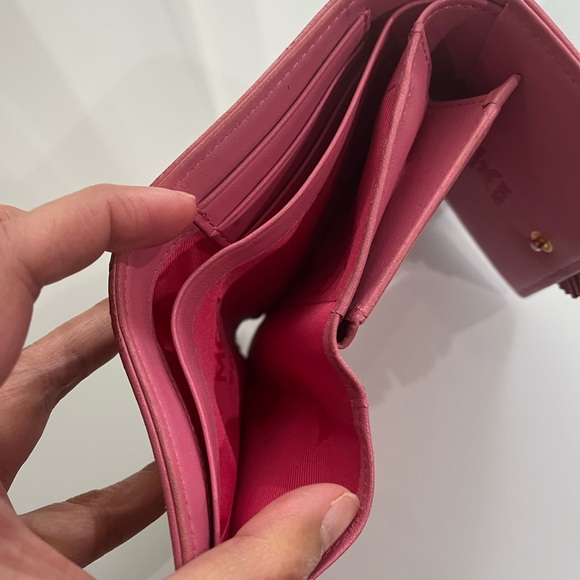 MCM White Visetos Small Trifold Wallet - Picture 11 of 14